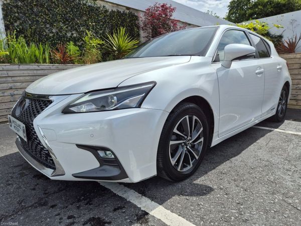 Lexus CT Hatchback, Petrol Hybrid, 2021, White