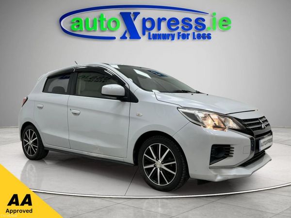 Mitsubishi Mirage Hatchback, Petrol, 2020, White