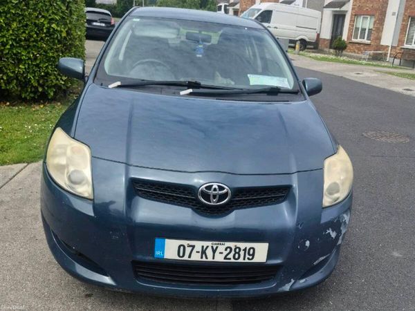 Toyota Auris Hatchback, Petrol, 2007, Blue
