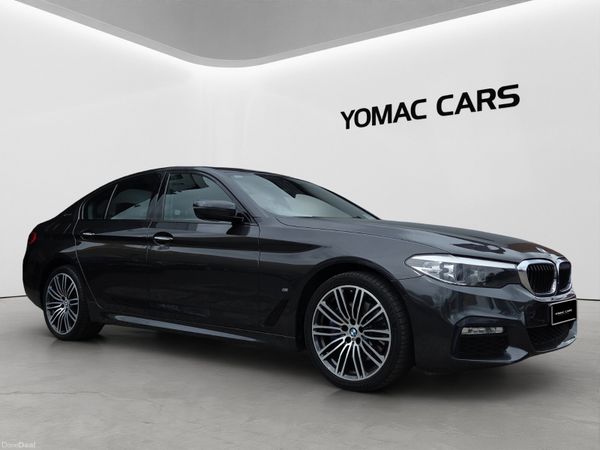 BMW 5-Series Saloon, Petrol Plug-in Hybrid, 2017, Grey