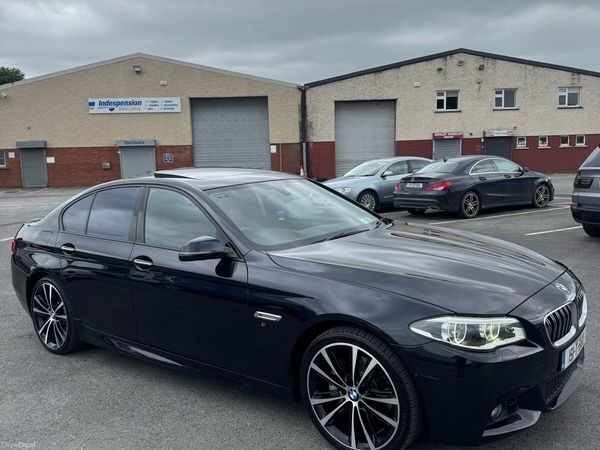 BMW 5-Series Saloon, Diesel, 2015, Black