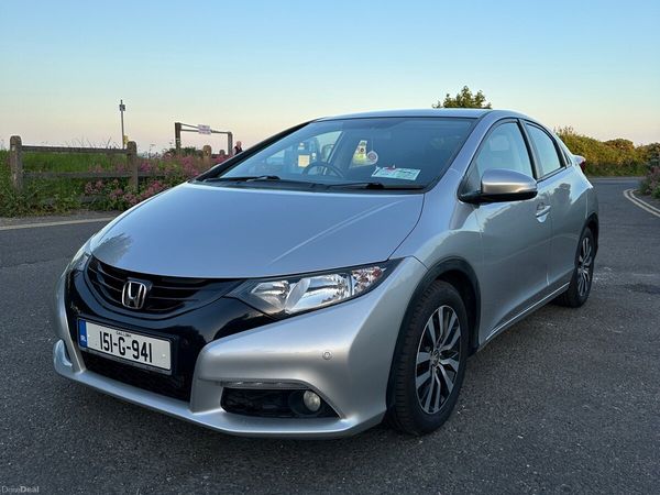 Honda Civic Hatchback, Diesel, 2015, Grey