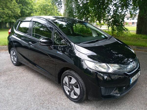 Honda Fit Hatchback, Petrol Hybrid, 2014, Black