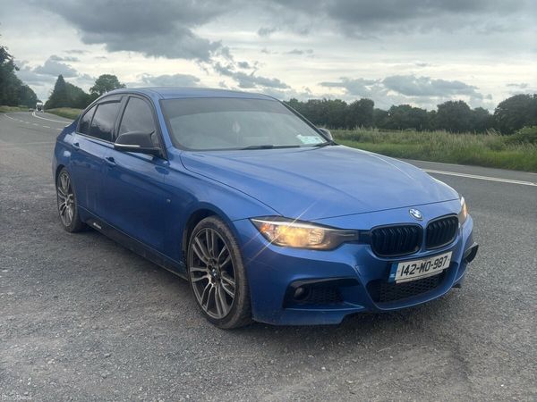BMW 3-Series Saloon, Diesel, 2014, Blue