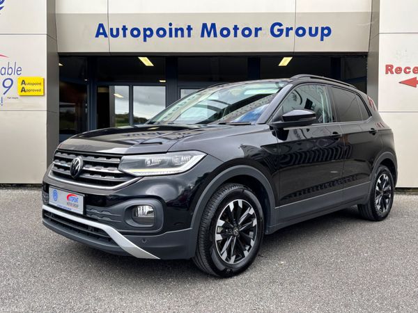 Volkswagen T-Cross SUV, Petrol, 2021, Black