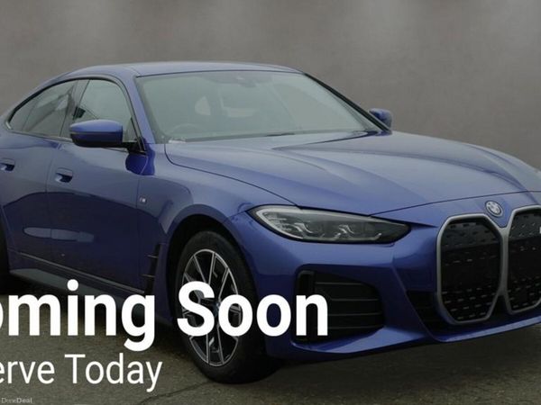 BMW i4 Hatchback, Electric, 2023, Blue