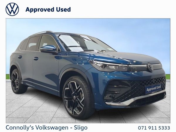 Volkswagen Tiguan SUV, Petrol Hybrid, 2024, Blue