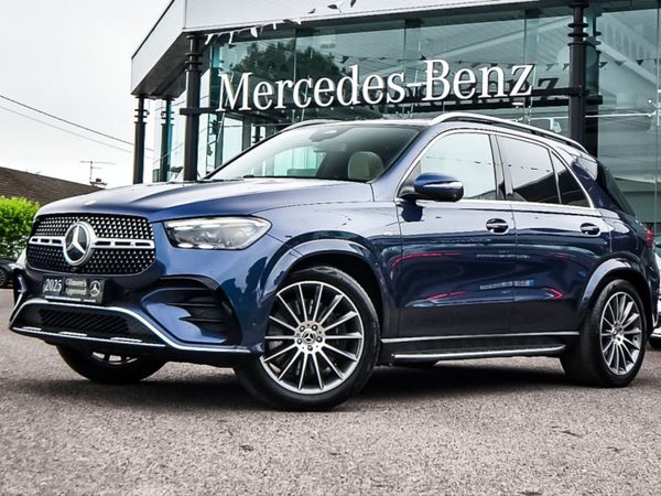 Mercedes-Benz GLE SUV, Diesel Plug-in Hybrid, 2025, Blue