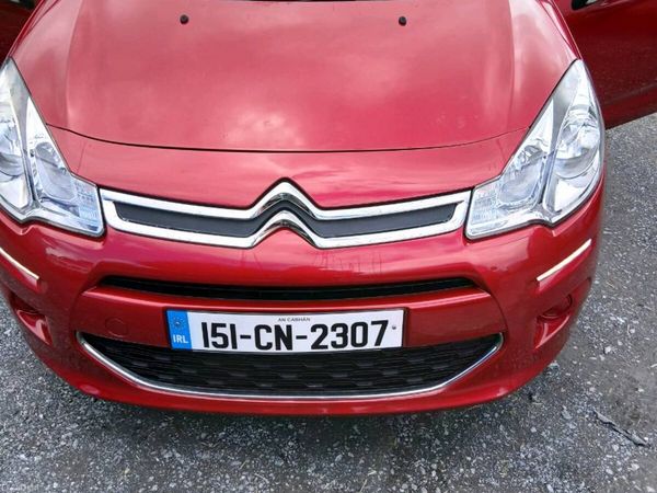 Citroen C3 Hatchback, Petrol, 2015, Red