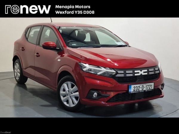 Dacia Sandero Hatchback, Petrol, 2023, Red