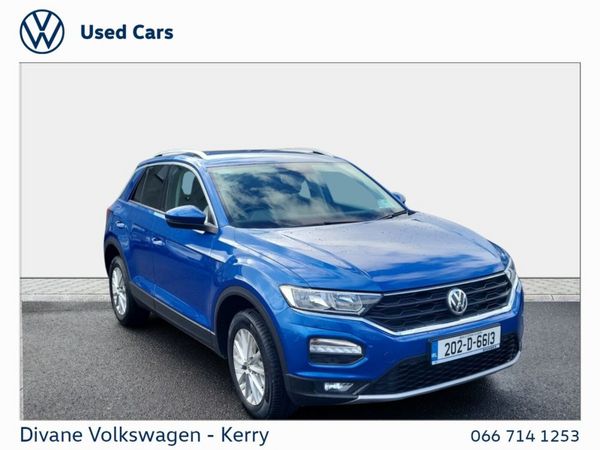 Volkswagen T-Roc SUV, Diesel, 2020, Blue