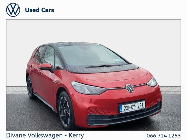 Volkswagen ID.3 Hatchback, Electric, 2023, Red