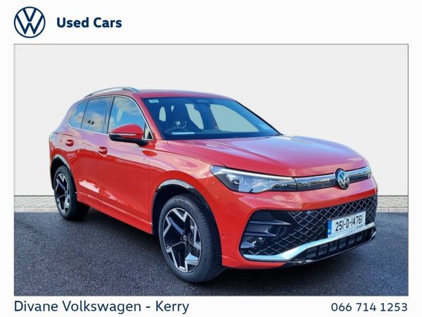 Volkswagen Tiguan SUV, Diesel, 2025, Red