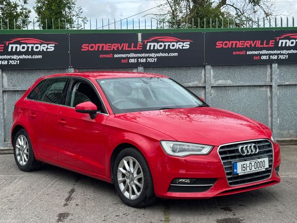 Audi A3 Hatchback, Petrol, 2015, Red