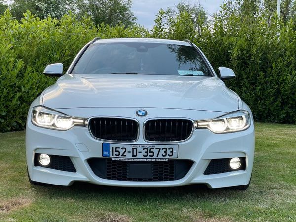 BMW 3-Series Estate, Diesel, 2015, White