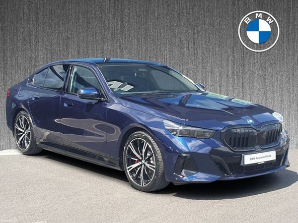 BMW 5-Series Saloon, Petrol Plug-in Hybrid, 2026, Blue