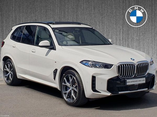 BMW X5 SUV, Diesel Hybrid, 2024, White
