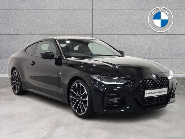 BMW 4-Series Coupe, Petrol, 2023, Black