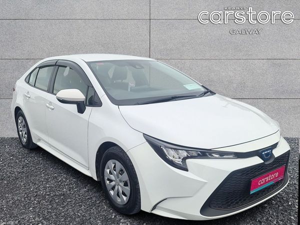 Toyota Corolla Saloon, Petrol Hybrid, 2021, White