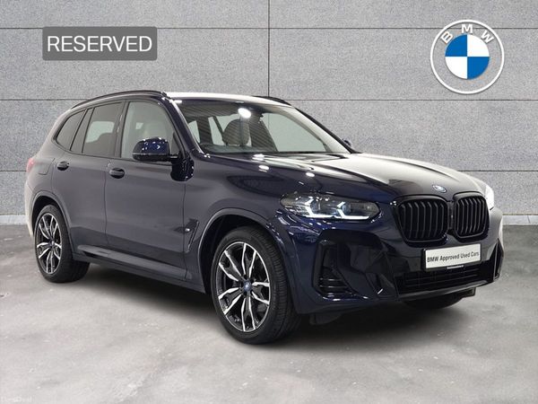 BMW X3 SUV, Petrol Plug-in Hybrid, 2023, Blue