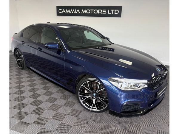 BMW 5-Series Saloon, Diesel, 2020, Blue