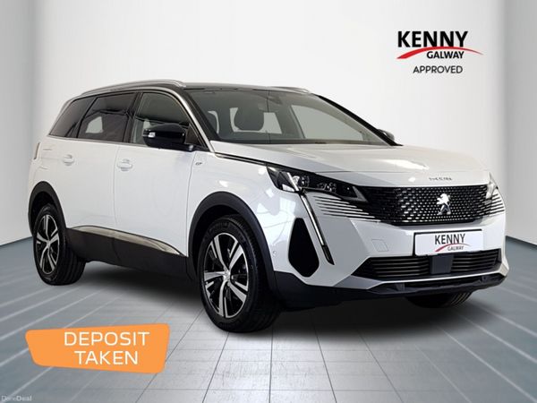 Peugeot 5008 MPV, Petrol Hybrid, 2024, White