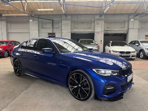 BMW 3-Series Saloon, Petrol Plug-in Hybrid, 2020, Blue