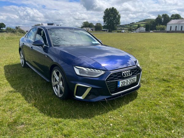 Audi A4 Saloon, Diesel, 2020, Blue