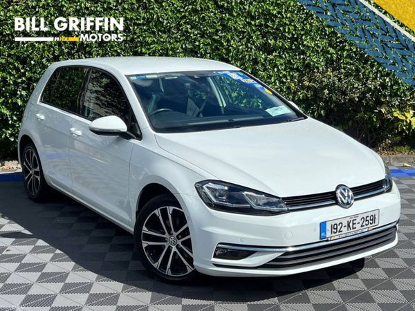 Volkswagen Golf Hatchback, Diesel, 2019, White