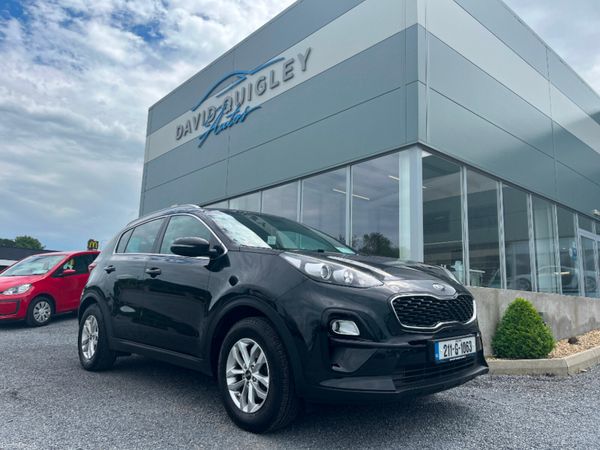Kia Sportage MPV, Diesel Hybrid, 2021, Black