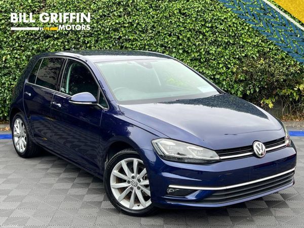 Volkswagen Golf Hatchback, Petrol, 2018, Blue
