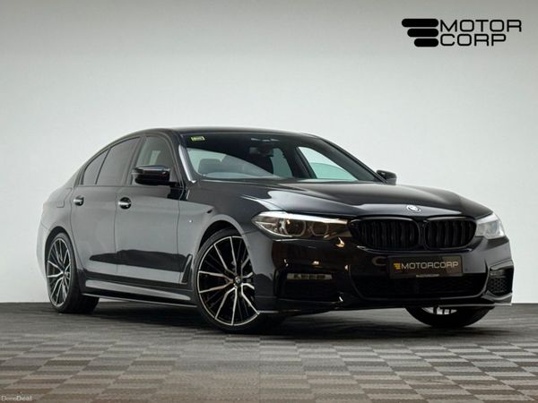 BMW 5-Series Saloon, Diesel, 2018, Black