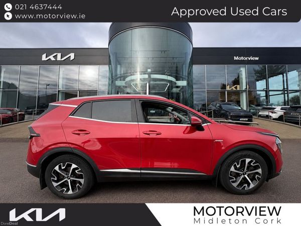 Kia Sportage SUV, Diesel, 2024, Red