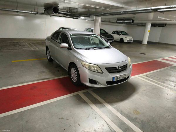 Toyota Corolla Saloon, Petrol, 2008, Silver