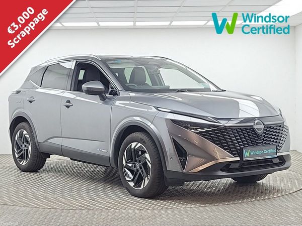 Nissan Qashqai MPV, Petrol Hybrid, 2026, Grey