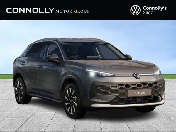 Volkswagen T-Roc SUV, Petrol, 2026, Grey