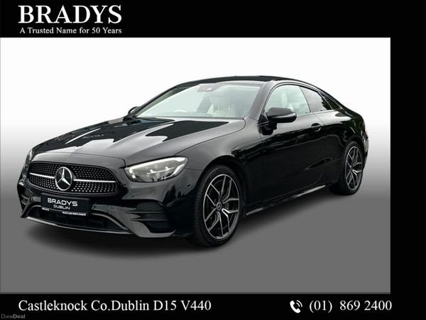 Mercedes-Benz E-Class Coupe, Diesel, 2022, Black
