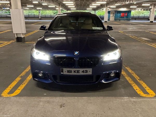BMW 5-Series Saloon, Diesel, 2016, Blue