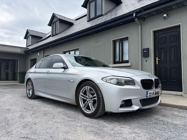 BMW 5-Series Saloon, Diesel, 2011, Silver