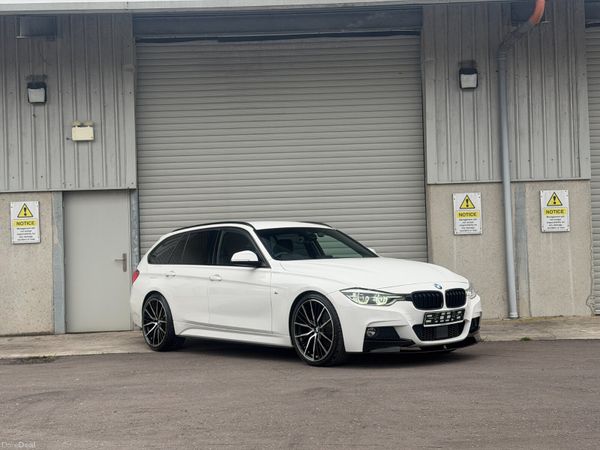 BMW 3-Series Estate, Diesel, 2017, White