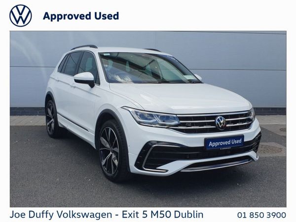 Volkswagen Tiguan SUV, Petrol Plug-in Hybrid, 2023, White