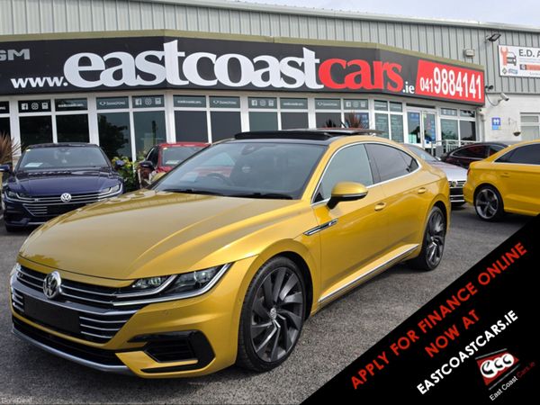 Volkswagen Arteon Saloon, Petrol, 2019, Yellow