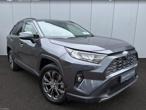 Toyota RAV4 SUV, Petrol Hybrid, 2022, Grey