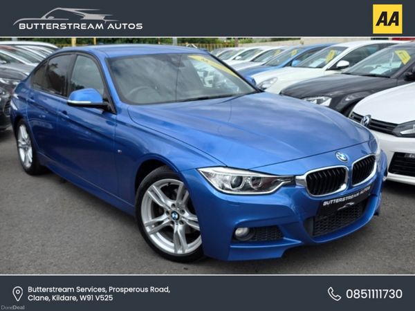 BMW 3-Series Saloon, Diesel, 2013, Blue