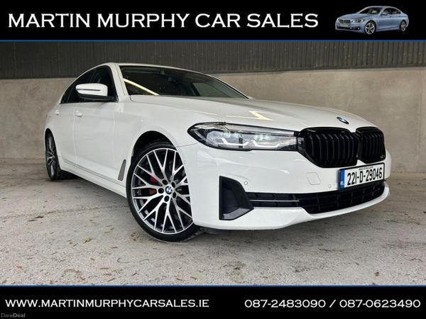 BMW 5-Series Saloon, Diesel, 2022, White