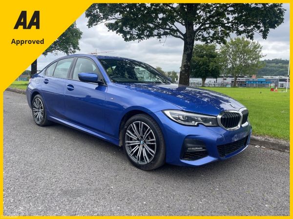 BMW 3-Series Saloon, Petrol Plug-in Hybrid, 2020, Blue