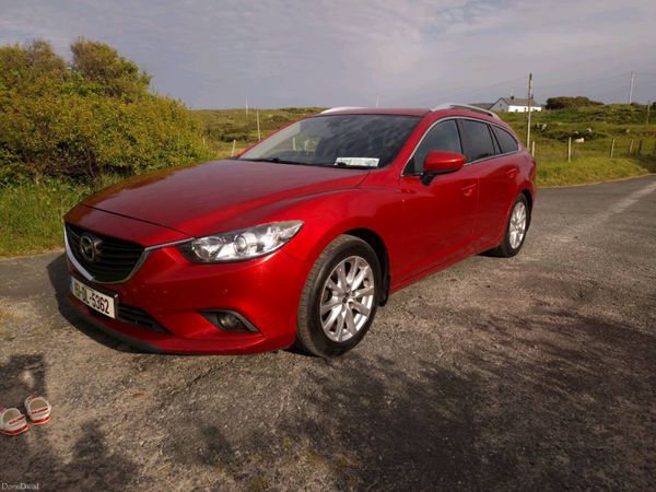 Mazda Mazda6 Estate, Diesel, 2015, Red