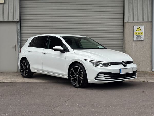 Volkswagen Golf Hatchback, Petrol Hybrid, 2022, White