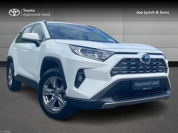 Toyota RAV4 SUV, Petrol Hybrid, 2024, White