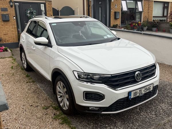 Volkswagen T-Roc SUV, Petrol, 2018, White